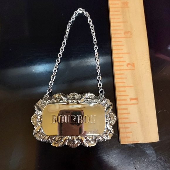 Leonard silver-plated decanter lavels 4. - Picture 2 of 5